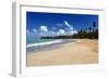 Palms Fringed Beach, Luquillo, Puerto Rico-George Oze-Framed Photographic Print