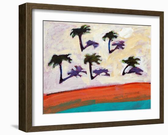 Palms I-Paul Powis-Framed Giclee Print