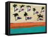 Palms II-Paul Powis-Framed Stretched Canvas