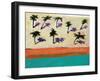 Palms II-Paul Powis-Framed Giclee Print