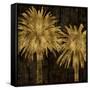 Palms In Gold II-Kate Bennett-Framed Stretched Canvas