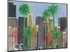 Palms in San Francisco-Jan Weiss-Mounted Art Print