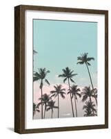 Palms in the City-PhotoINC Studio-Framed Art Print