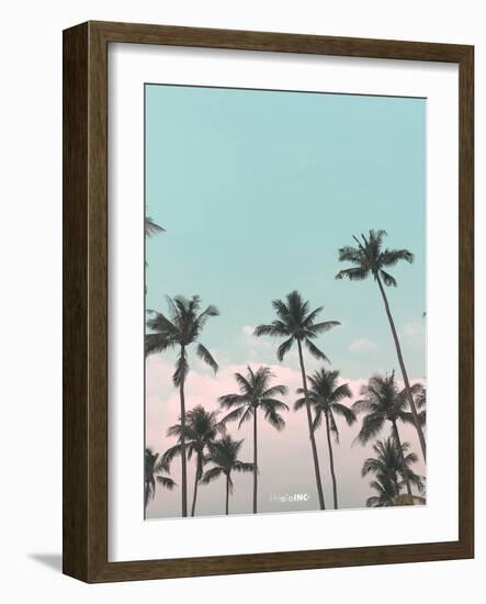 Palms in the City-PhotoINC Studio-Framed Art Print