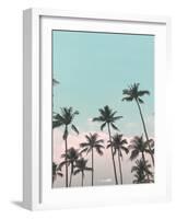 Palms in the City-PhotoINC Studio-Framed Art Print