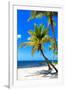 Palms on a White Sand Beach in Key West - Florida-Philippe Hugonnard-Framed Photographic Print