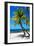 Palms on a White Sand Beach in Key West - Florida-Philippe Hugonnard-Framed Premium Photographic Print