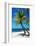 Palms on a White Sand Beach in Key West - Florida-Philippe Hugonnard-Framed Photographic Print