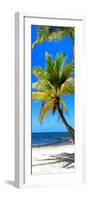 Palms on a White Sand Beach in Key West - Florida-Philippe Hugonnard-Framed Photographic Print