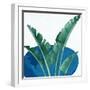 Palms On Blue 2 V2-Anne Bailey-Framed Art Print