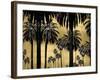 Palms on Gold-Kate Bennett-Framed Art Print