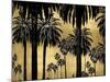 Palms on Gold-Kate Bennett-Mounted Art Print