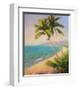 Palms On The Beach I-Karen Dupré-Framed Art Print