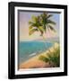 Palms On The Beach I-Karen Dupré-Framed Art Print