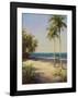 Palms On The Beach II-Karen Dupré-Framed Art Print