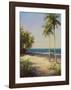 Palms On The Beach II-Karen Dupré-Framed Art Print