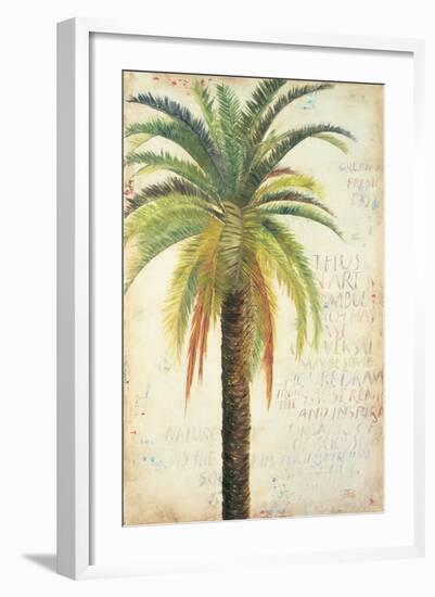 Palms &Scrolls II-Patricia Pinto-Framed Art Print