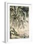 Palms Sumi on Paper-Jakuchu Ito-Framed Premium Giclee Print
