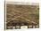 Palmyra, Missouri - Panoramic Map-Lantern Press-Stretched Canvas