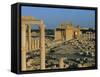 Palmyra, Ruins of Roman City, Syria, Middle East-Sylvain Grandadam-Framed Stretched Canvas