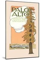 Palo Alto and Stanford University-null-Mounted Art Print