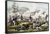 Palo Alto War Scene-null-Framed Stretched Canvas