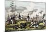 Palo Alto War Scene-null-Mounted Giclee Print