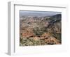 Palo Duro Canyon Landscape, Amarillo, Texas-Walter Bibikow-Framed Photographic Print