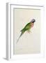 Paloeornis India, 1830s-Edward Lear-Framed Giclee Print