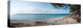 Palombaggia Beach in the Summer Morning, Corsica, France-null-Stretched Canvas