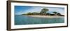 Palombaggia beach in the summer morning, Corsica, France-null-Framed Photographic Print