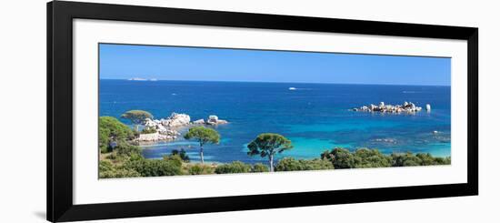 Palombaggia Beach Near Porto Vecchio, Corse-Du-Sud, Corsica, France-null-Framed Photographic Print