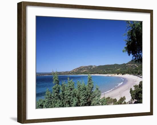 Palombaggia Beach, Porto Vecchio, Corsica, France, Mediterranean-John Miller-Framed Photographic Print
