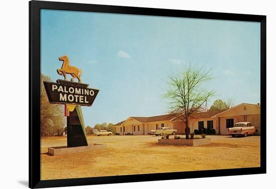 Palomino Motel-null-Framed Art Print
