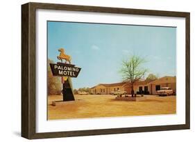 Palomino Motel-null-Framed Art Print