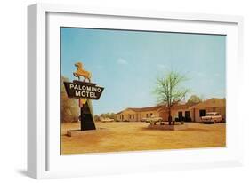 Palomino Motel-null-Framed Art Print