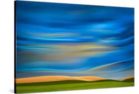 Palouse Abstract 1-Ursula Abresch-Stretched Canvas