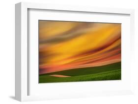 Palouse Abstract 2-Ursula Abresch-Framed Photographic Print