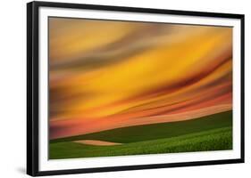 Palouse Abstract 2-Ursula Abresch-Framed Photographic Print