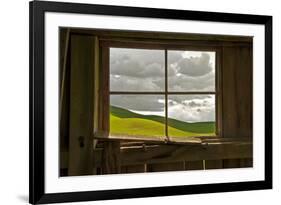 Palouse Barn-David Winston-Framed Art Print