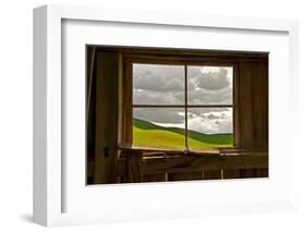 Palouse Barn-David Winston-Framed Giclee Print