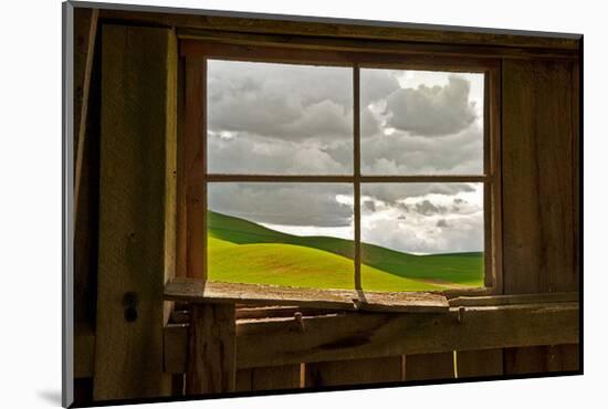 Palouse Barn-David Winston-Mounted Giclee Print