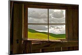 Palouse Barn-David Winston-Mounted Giclee Print