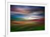 Palouse Evening Abstract-Ursula Abresch-Framed Photographic Print