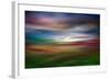 Palouse Evening Abstract-Ursula Abresch-Framed Photographic Print