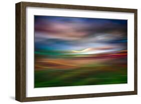 Palouse Evening Abstract-Ursula Abresch-Framed Photographic Print