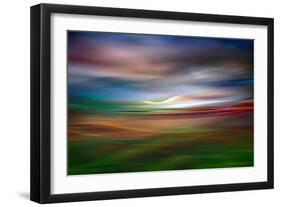 Palouse Evening Abstract-Ursula Abresch-Framed Photographic Print