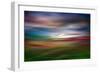 Palouse Evening Abstract-Ursula Abresch-Framed Photographic Print