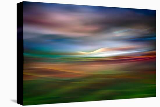 Palouse Evening Abstract-Ursula Abresch-Stretched Canvas