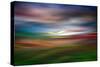 Palouse Evening Abstract-Ursula Abresch-Stretched Canvas